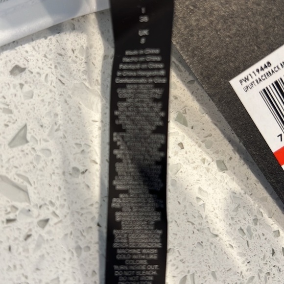 NWT Fila Uplift Racerback Bra Top XS - Picture 4 of 4